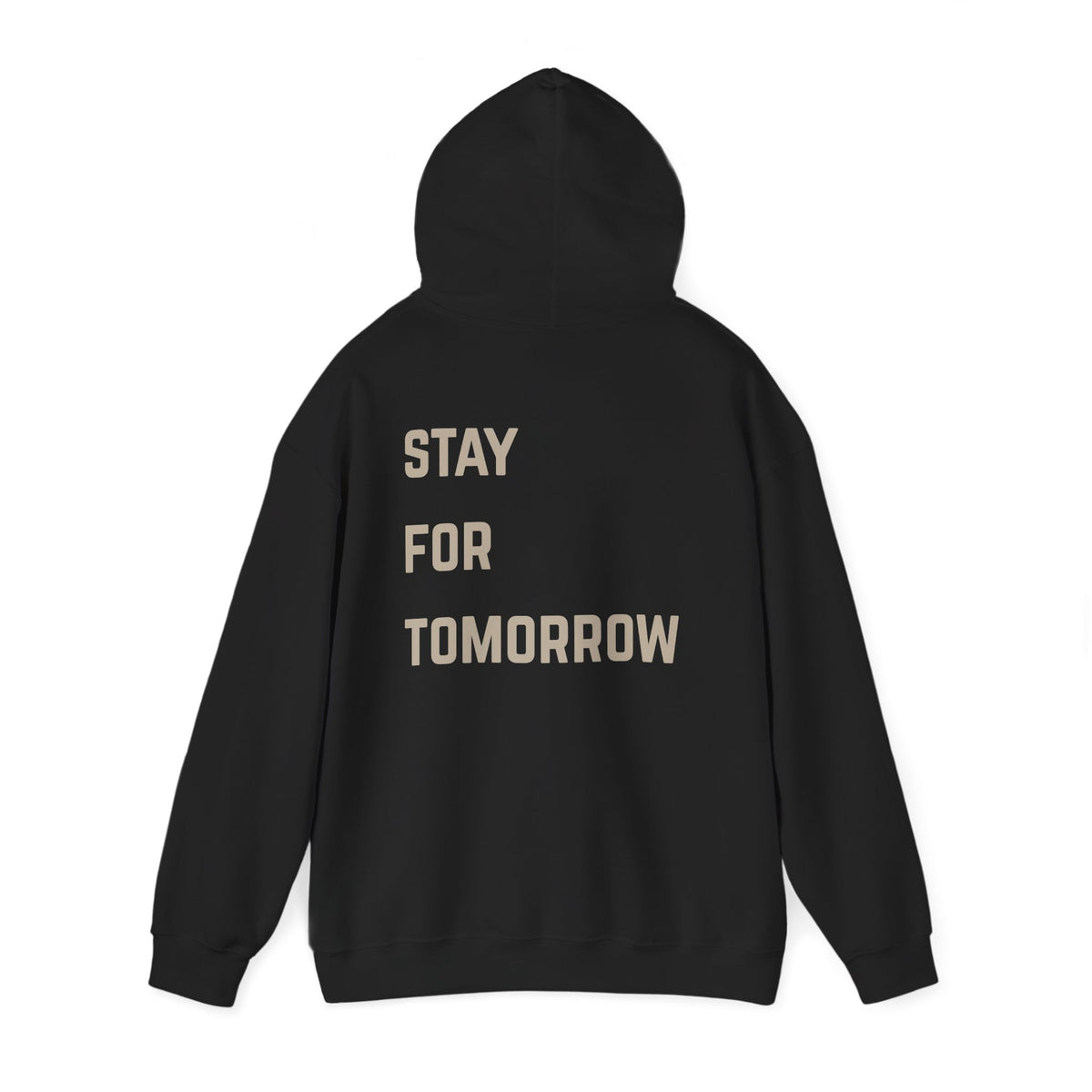 Stay for Tomorrow Hoodie | Suicide Awareness Back Print Pullover
