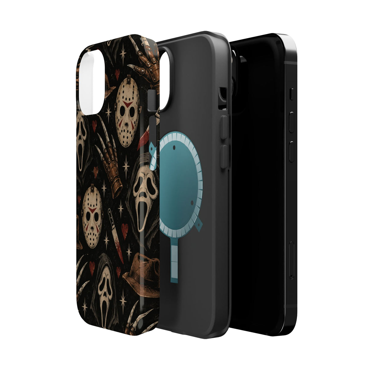Horror Icons Magnetic Phone Case, alternate view