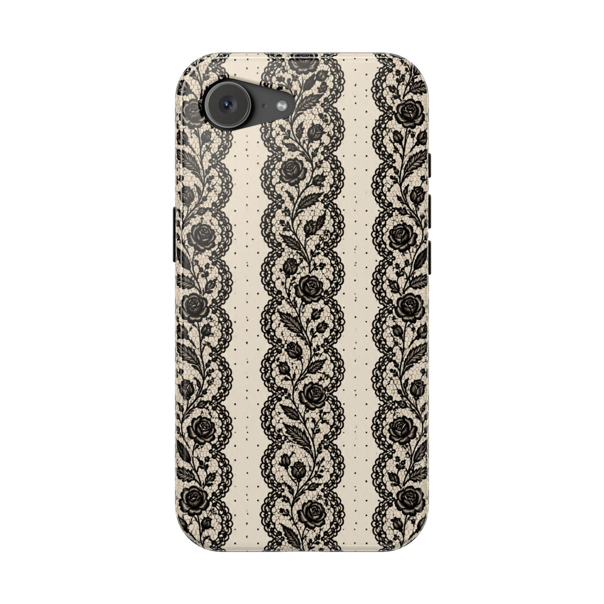 Lace Stripes Magnetic Phone Case, alternate view
