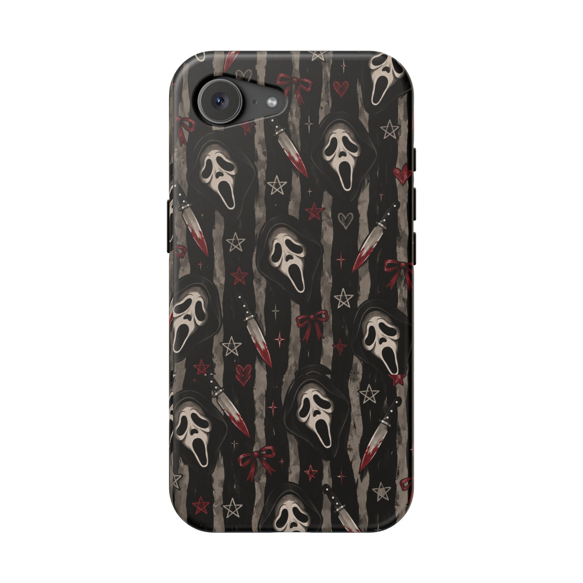 Ghostface Pattern iPhone Case, alternate view