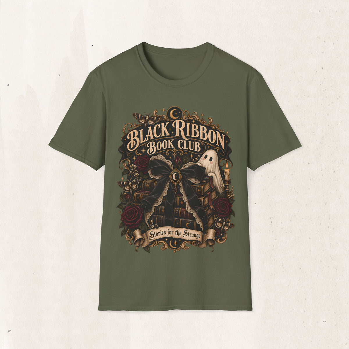 Black Ribbon Book Club Graphic Tee