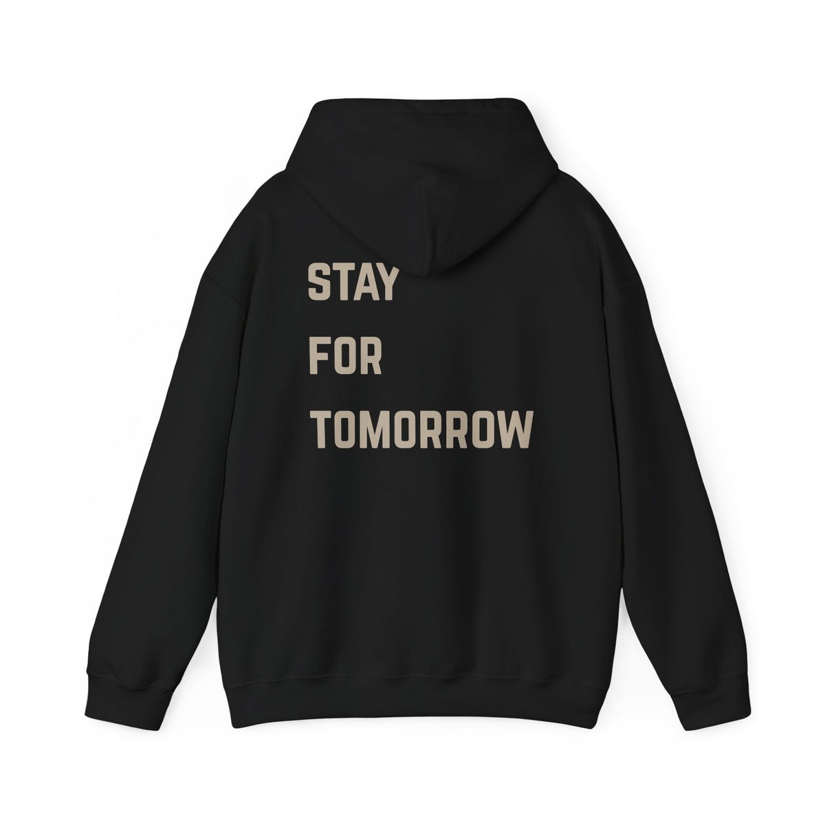Stay for Tomorrow Hoodie | Suicide Awareness Back Print Pullover