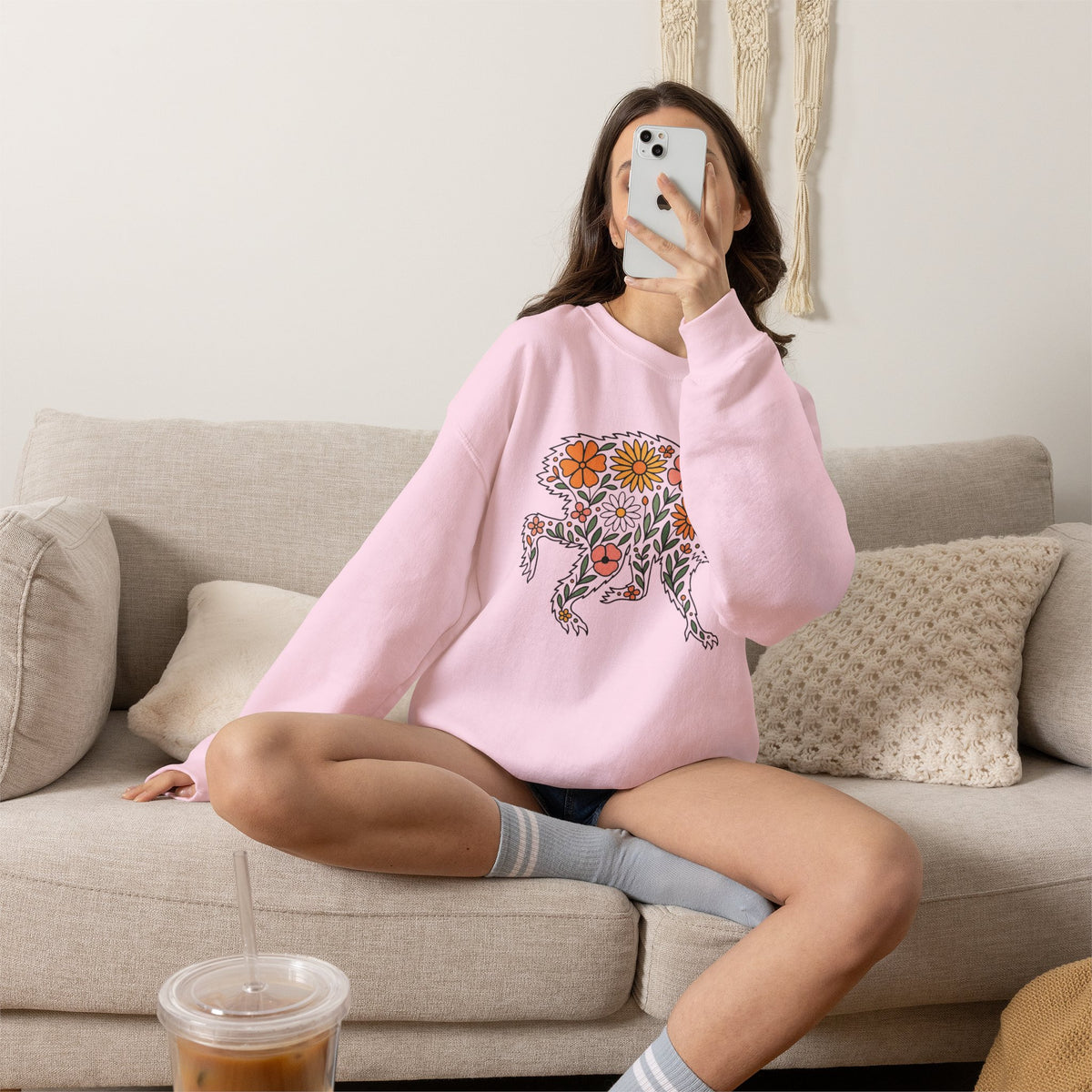Floral Jimothy Crewneck Sweatshirt