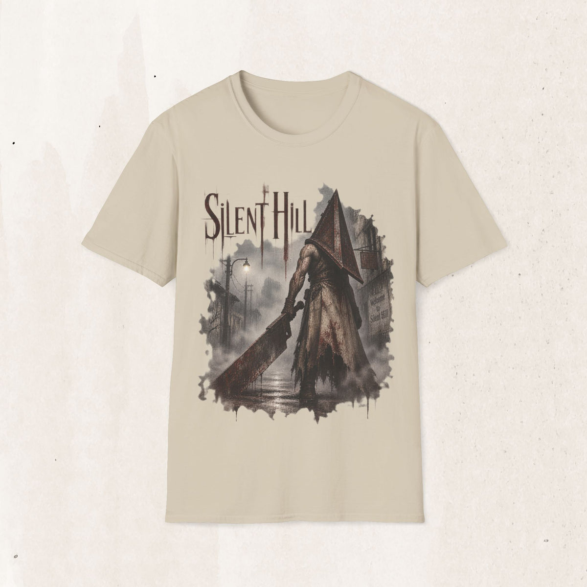 Silent Hill Graphic T‑Shirt — Pyramid Head Horror Tee