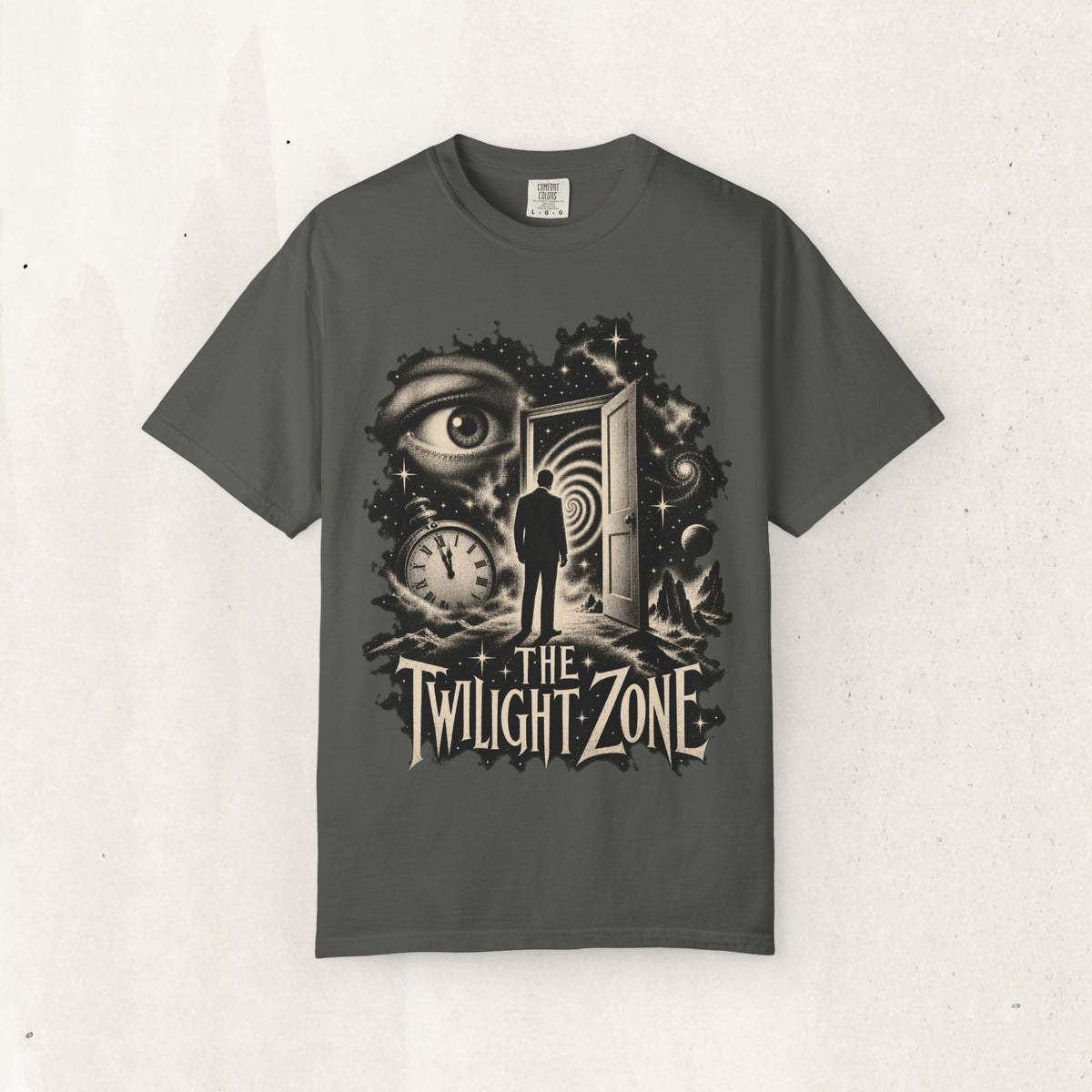 The Twilight Zone Graphic Tee – Retro Sci-Fi TV Shirt – Pepper