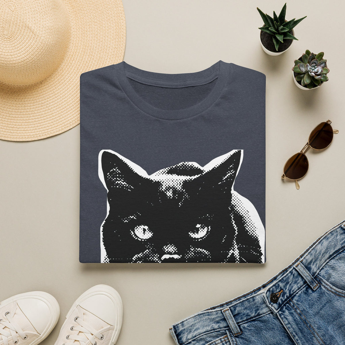 Black Cat Graphic Tee