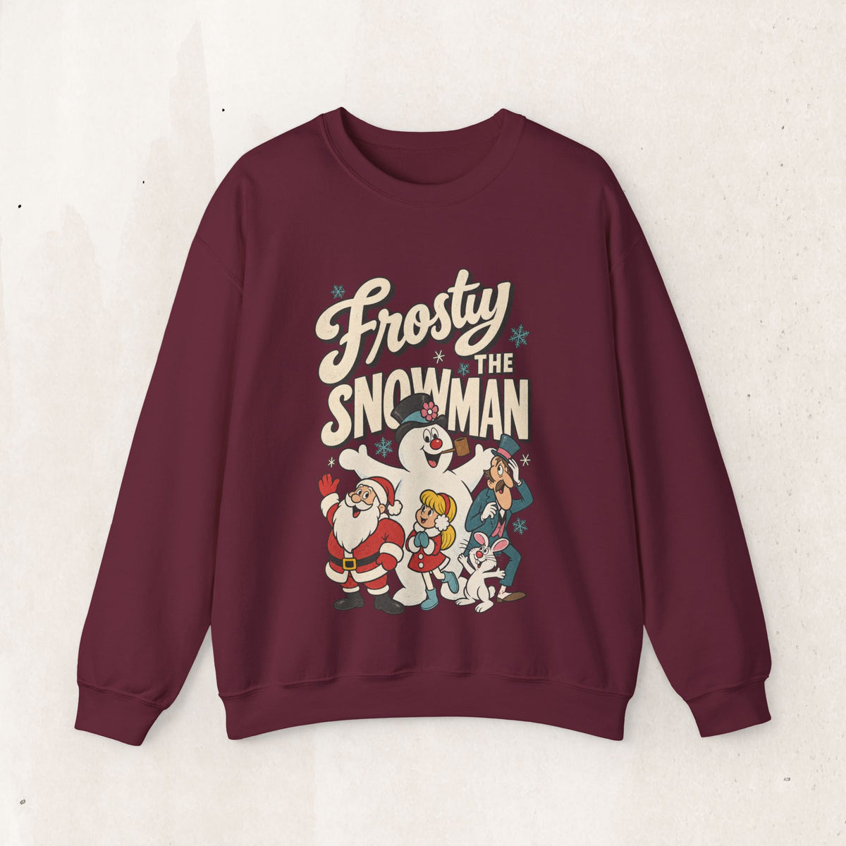 Frosty the Snowman Vintage Holiday Crewneck Sweatshirt