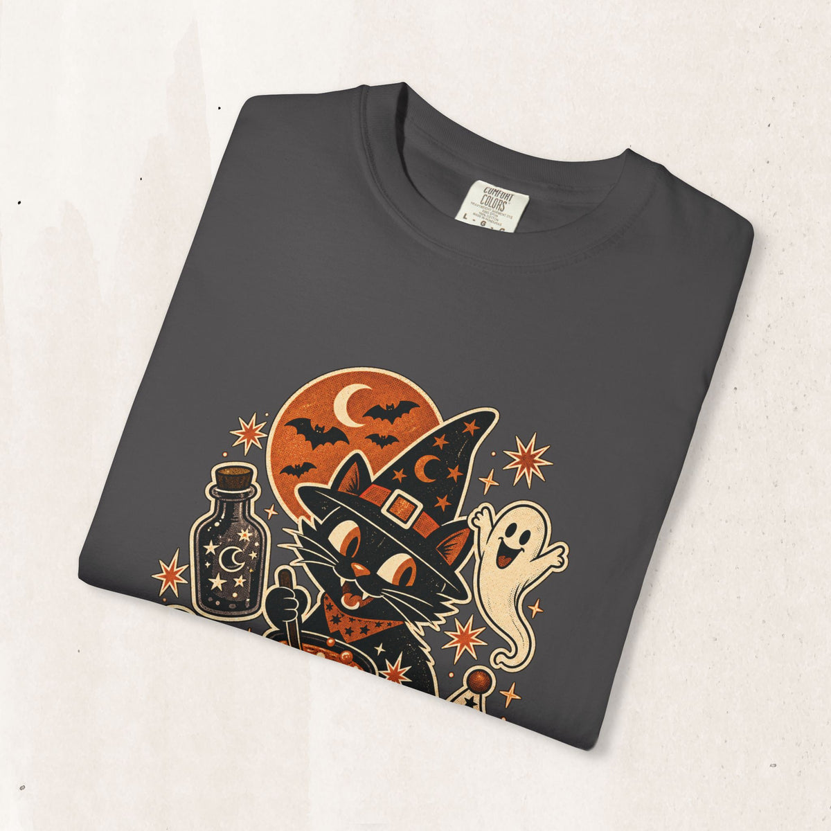 Halloween Cats & Pumpkins Tee