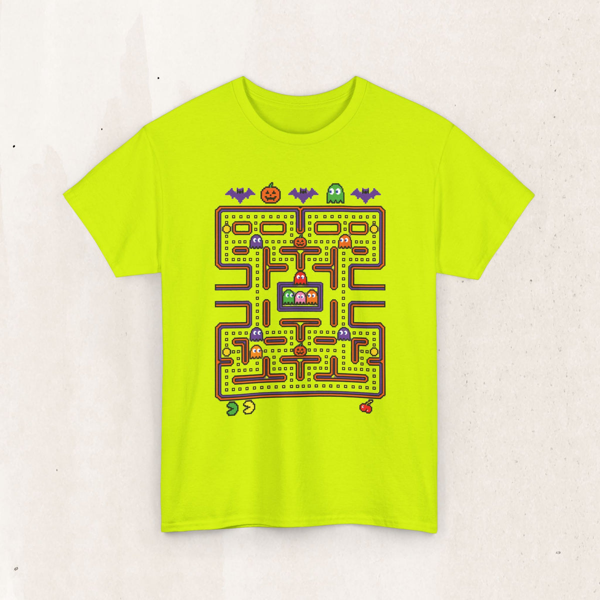 Halloween Pac-Man Graphic Tee