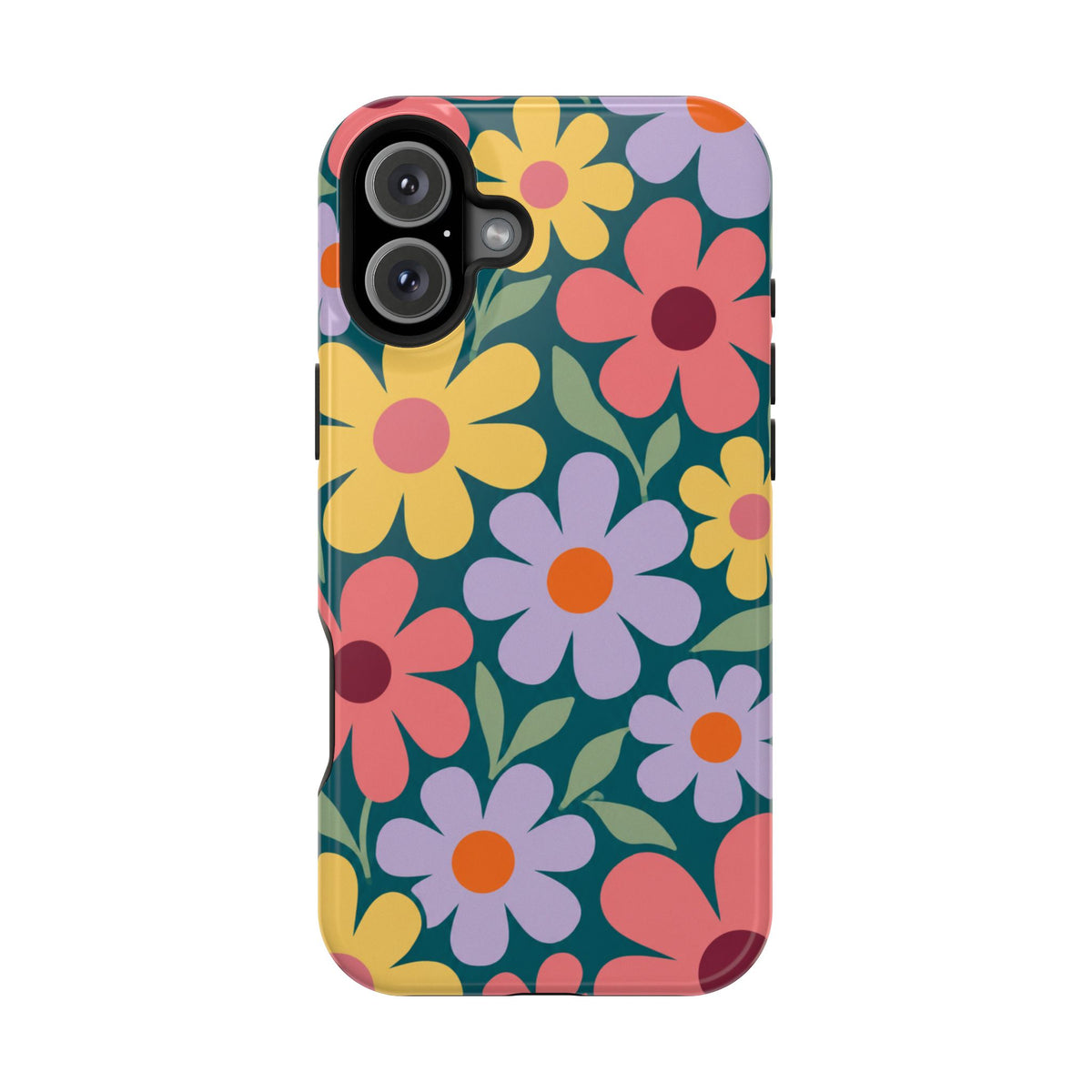 Retro Floral Phone Case, alternate view