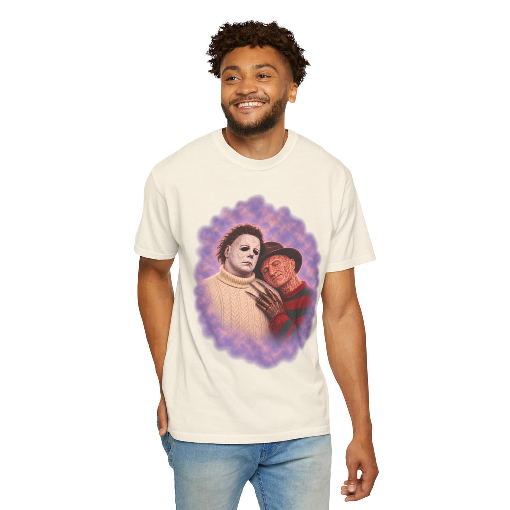 Michael Myers & Freddy Kreuger 80's Portrait Tee