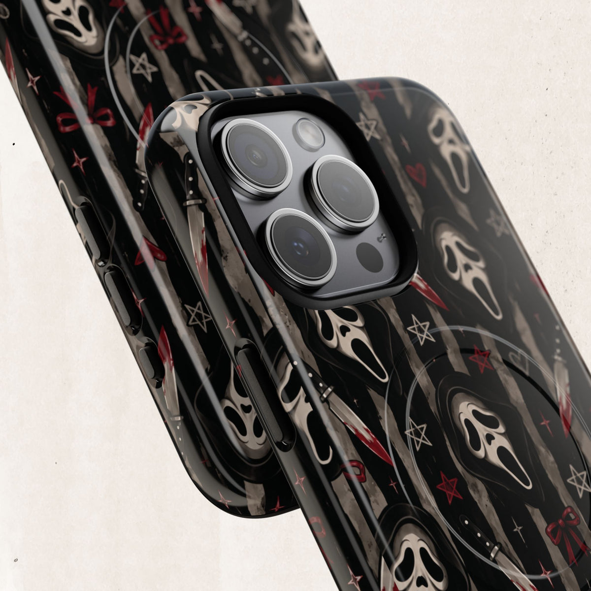 Ghostface Pattern iPhone Case