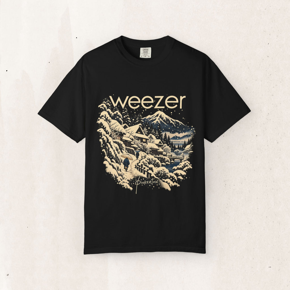 Weezer Winter Village Tee