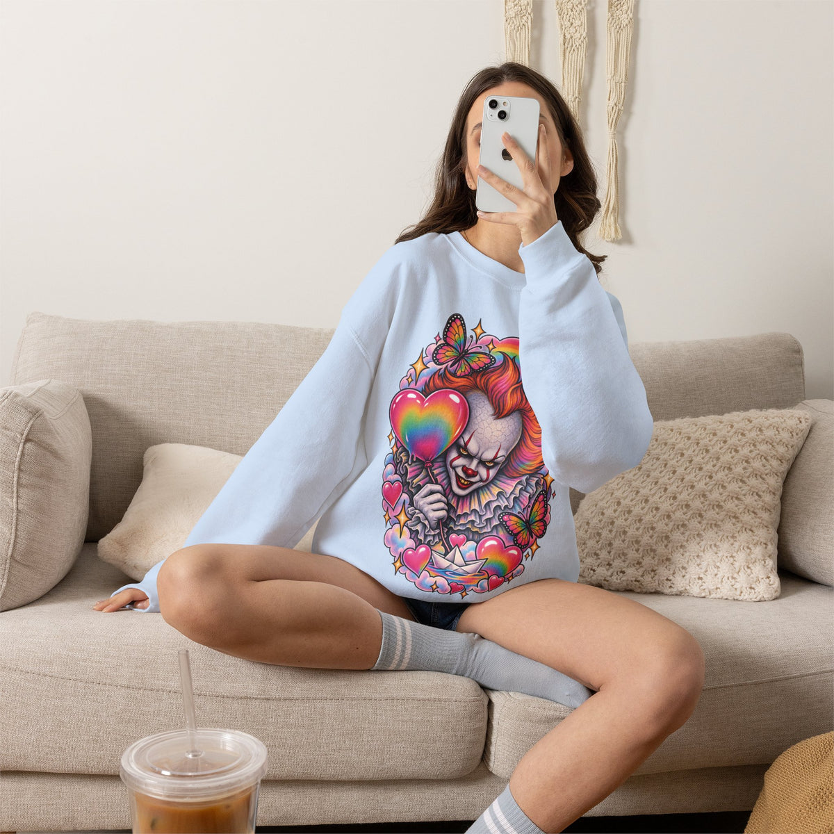 Pennywise Rainbow Crewneck Sweatshirt