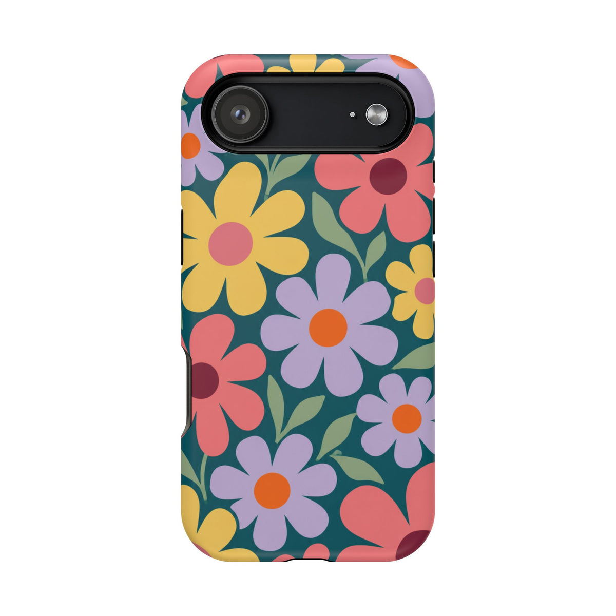 Retro Floral Phone Case, alternate view