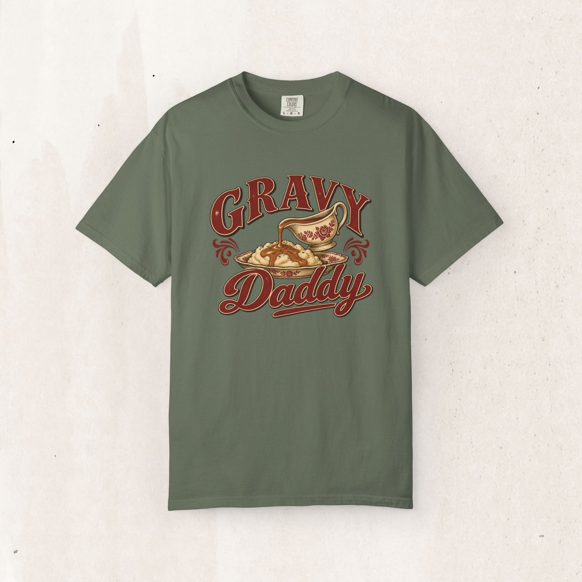 Gravy Daddy T-Shirt — Vintage Comfort Food Graphic Tee for Foodie Dads