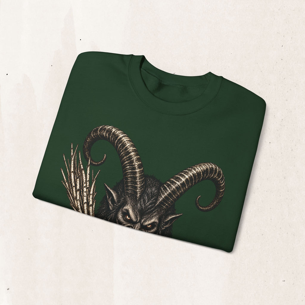 Krampus Christmas Crewneck Sweatshirt