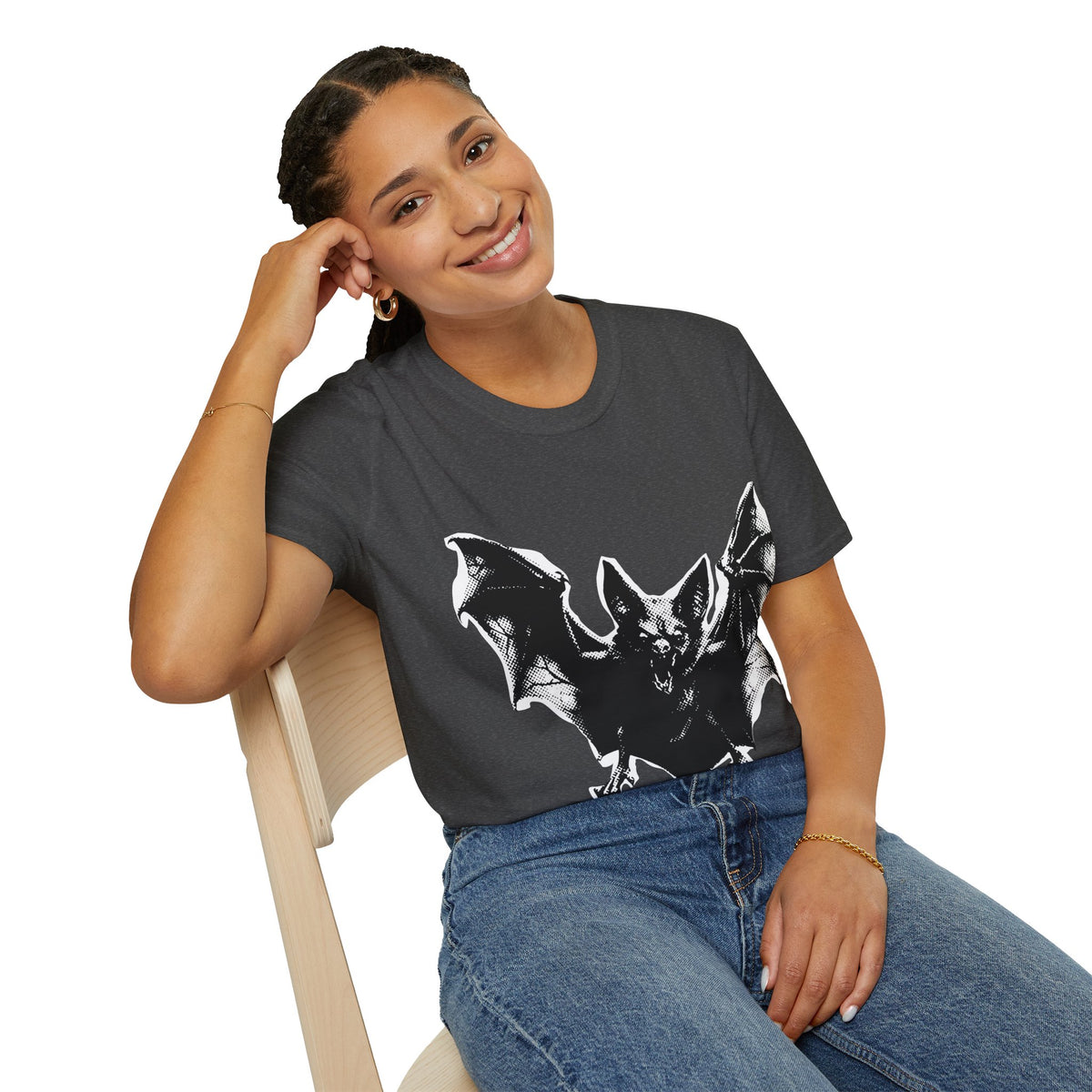 Flying Bat Graphic Tee