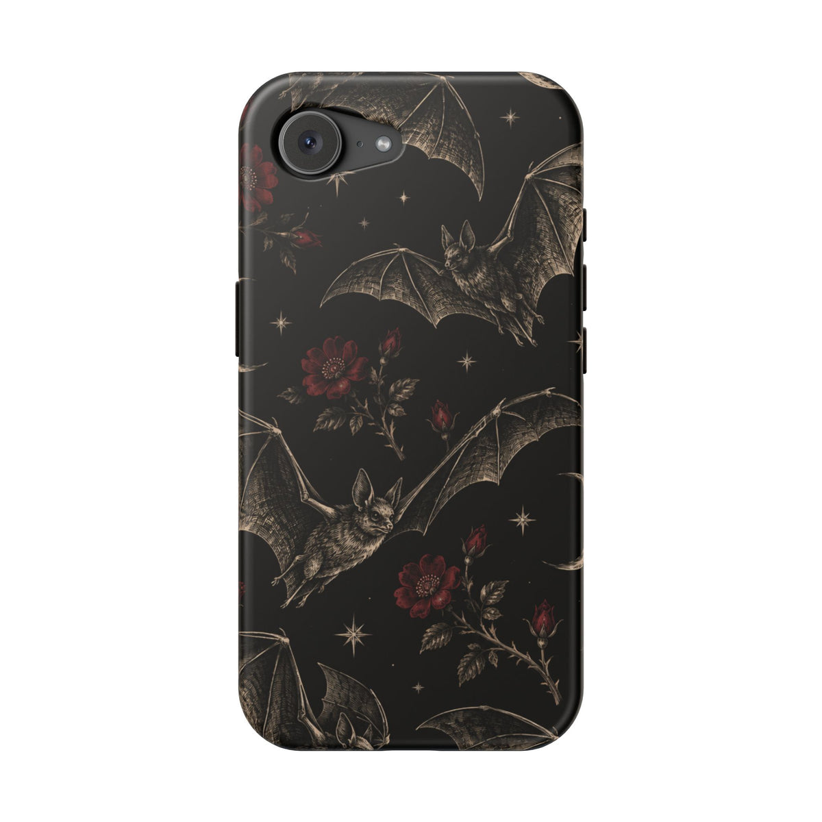 Gothic Bat & Moon Magnetic Phone Case, alternate view