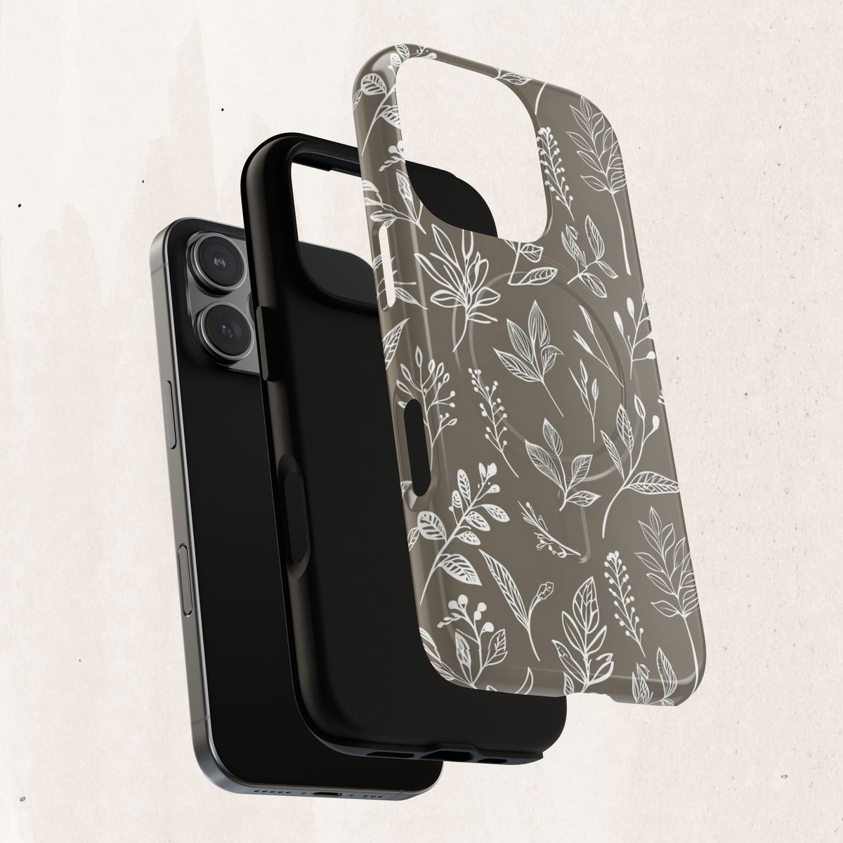 Botanical Leaf Tough Magnetic Phone Case