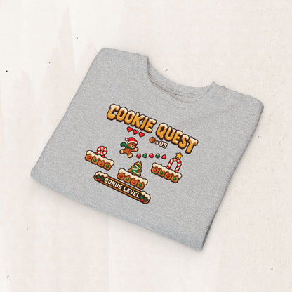 Christmas Cookie Quest Toddler Sweatshirt