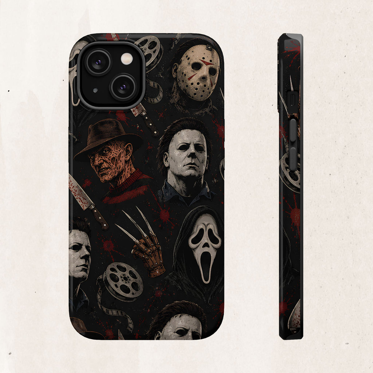 Horror Icons MagSafe Phone Case – Slasher Movie Phone Case