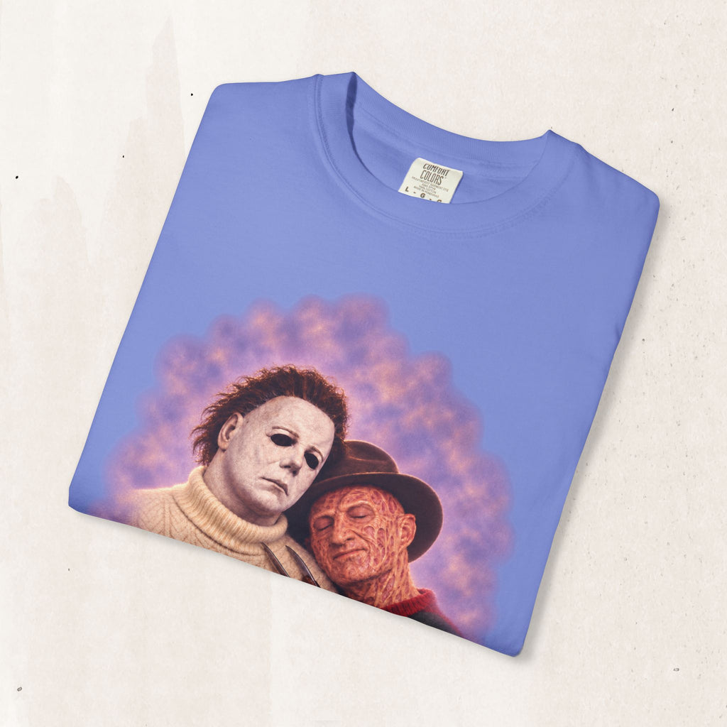 Michael Myers & Freddy Kreuger 80's Portrait Tee