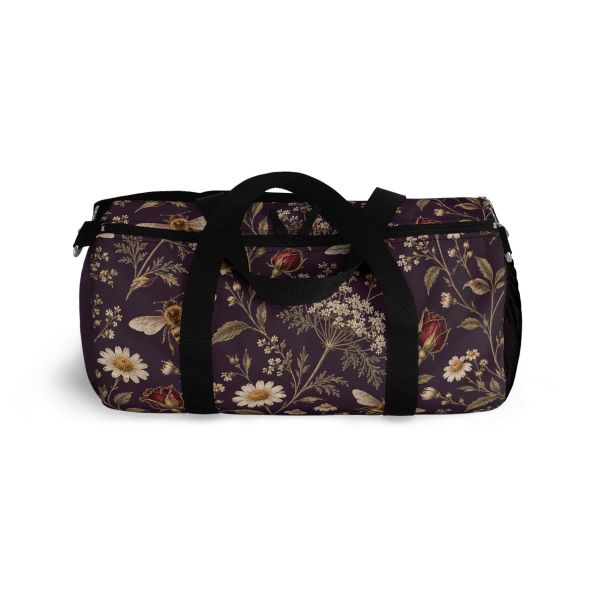 Vintage Floral Duffel Bag