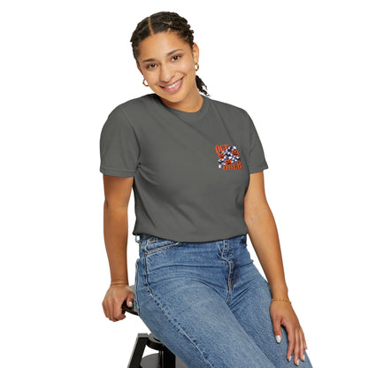 Embroidered Retro "October" Halloween Tee
