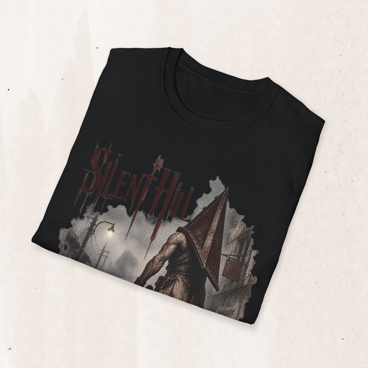 Silent Hill Graphic T‑Shirt — Pyramid Head Horror Tee