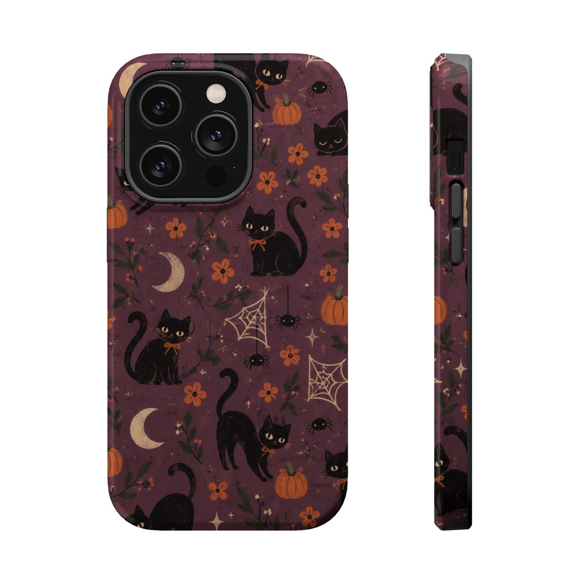 Halloween Black Cat MagSafe Phone Case, alternate view