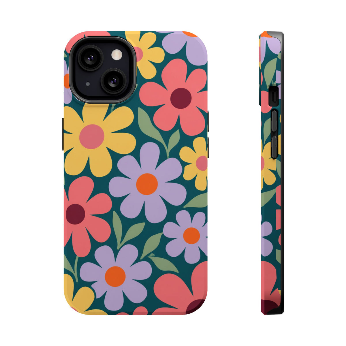 Retro Floral Phone Case, alternate view