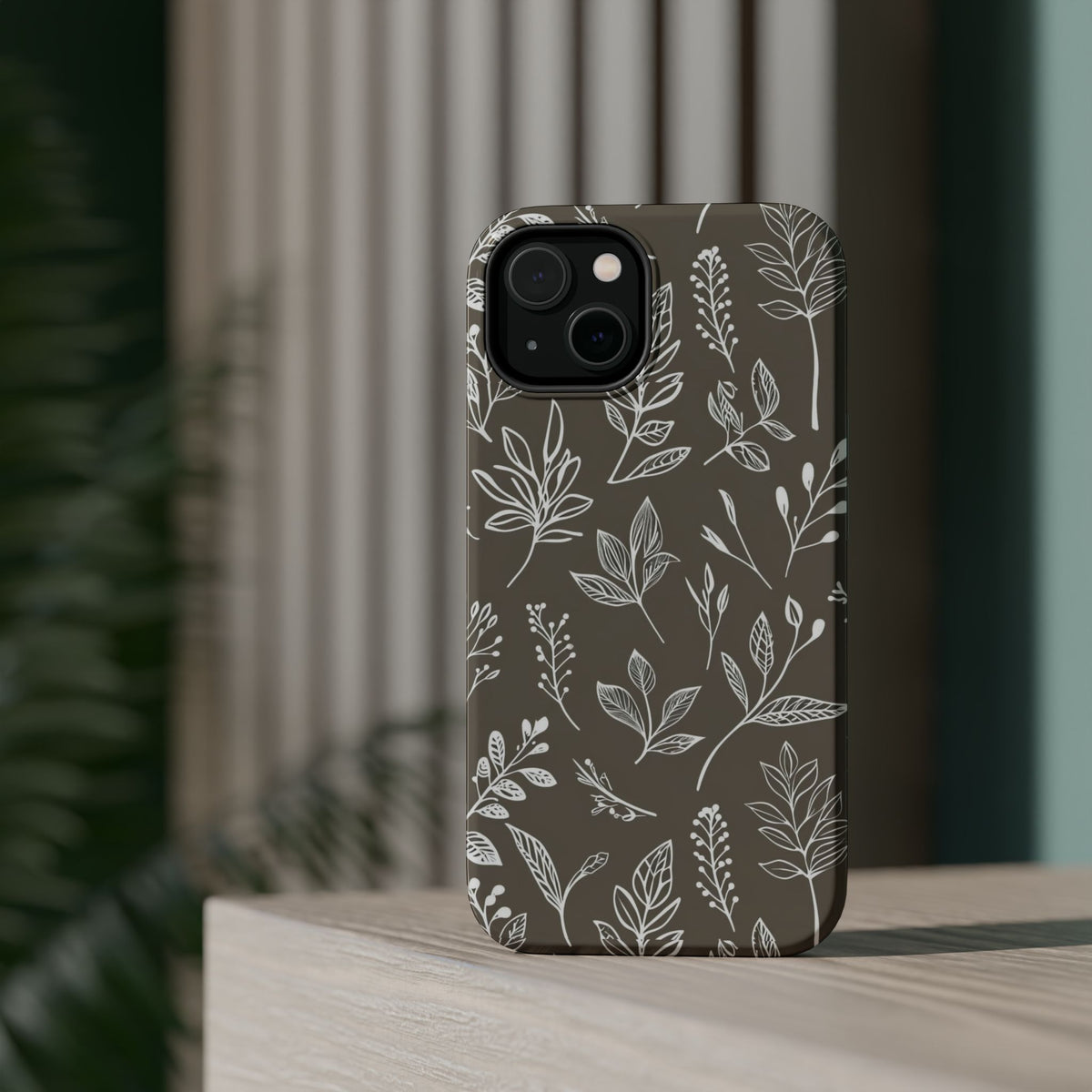 Botanical Leaf Magnetic Phone Case, alternate view