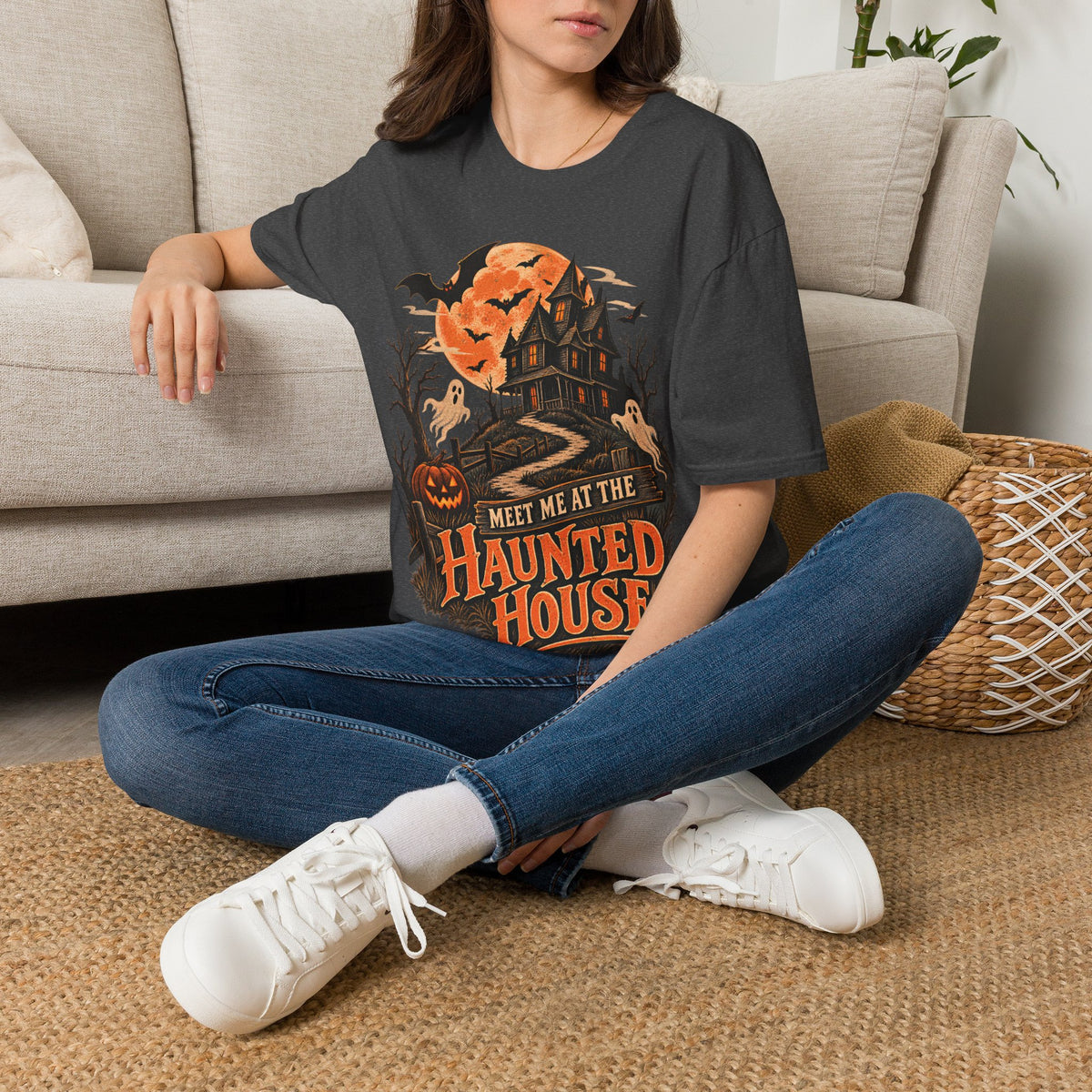 Haunted House Halloween Tee