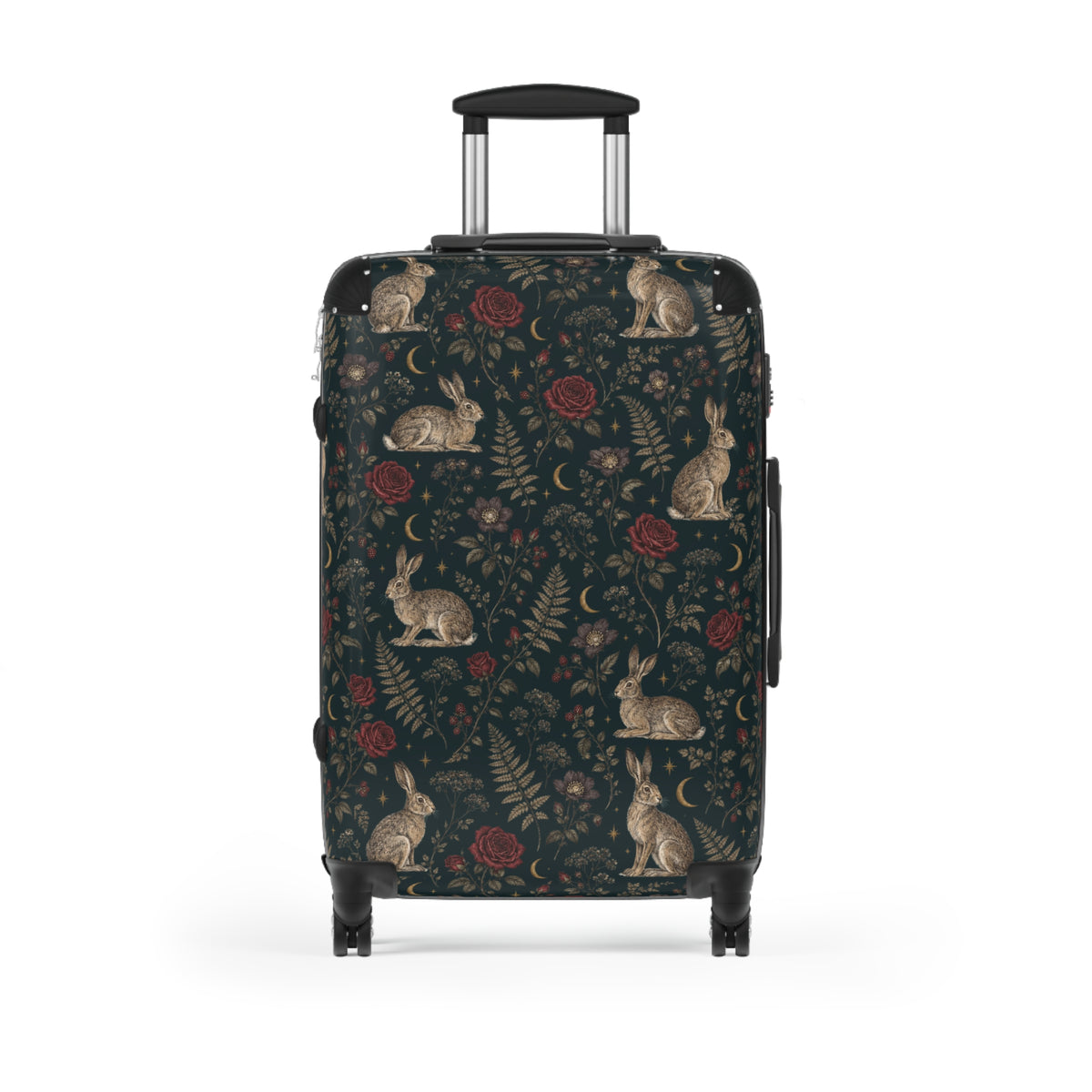 Vintage Rabbit & Rose Luggage