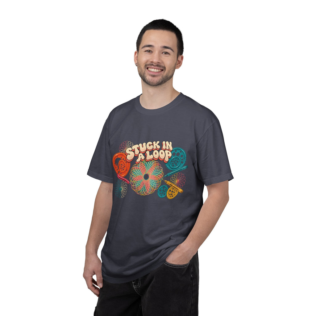 Retro Spirograph Graphic Tee
