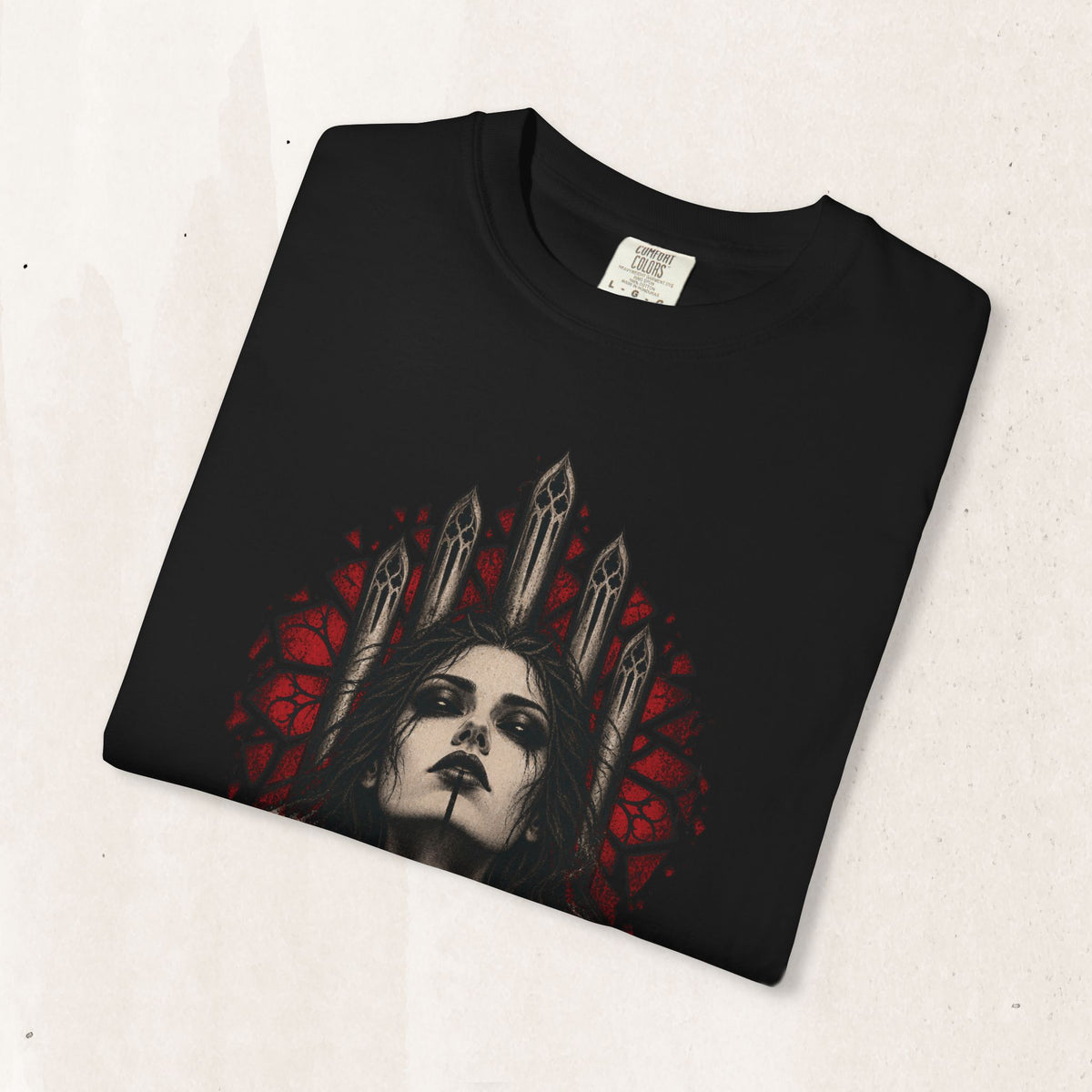 Gothic Vampire Portrait Tee