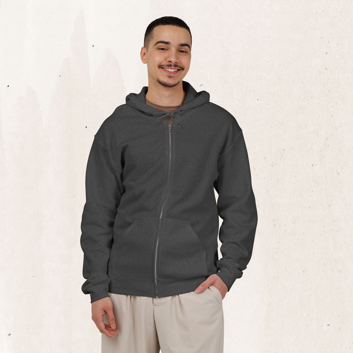 Hail Santa Full-Zip Hoodie