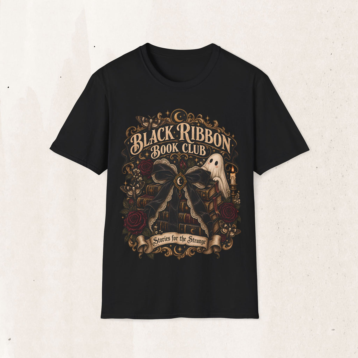 Black Ribbon Book Club Graphic Tee