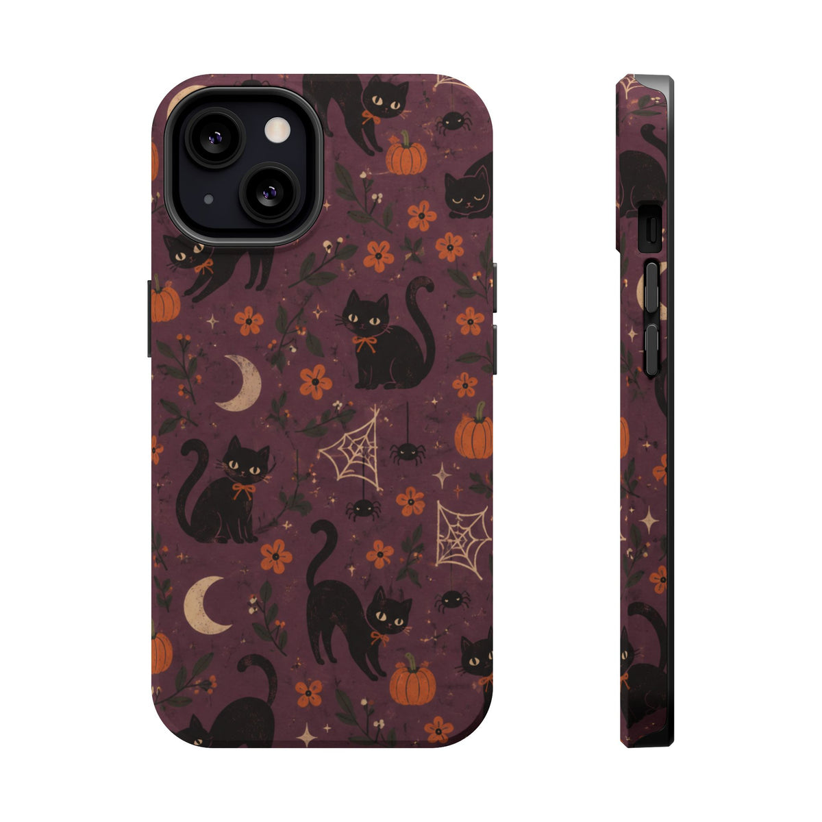 Halloween Black Cat MagSafe Phone Case, alternate view