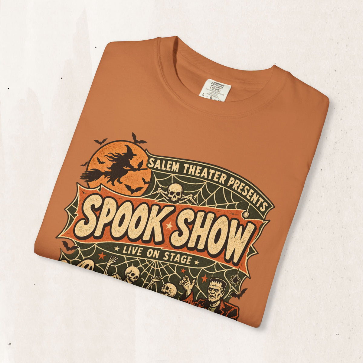 Vintage Spook Show Halloween Tee