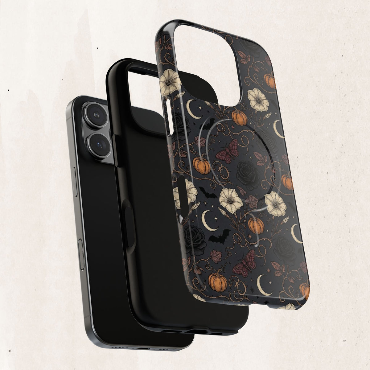 Halloween Floral Magnetic Phone Case