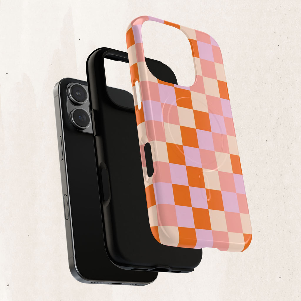 Checkerboard Magnetic Phone Case