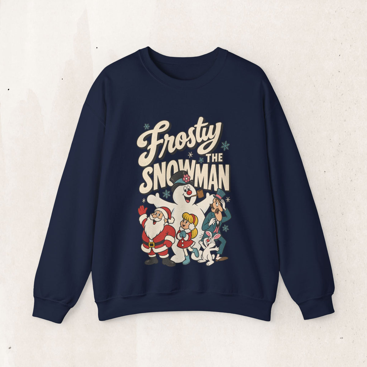 Frosty the Snowman Vintage Holiday Crewneck Sweatshirt