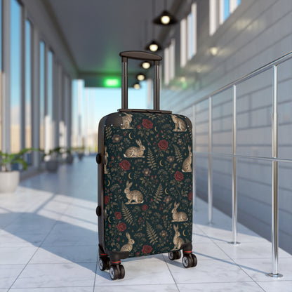 Vintage Rabbit & Rose Luggage