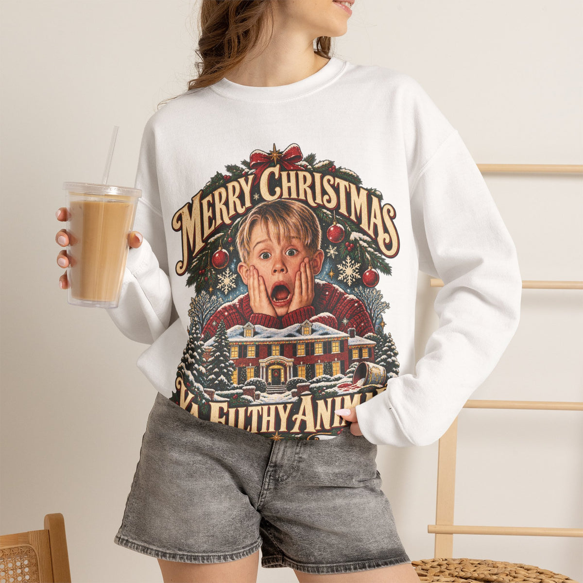 Home Alone Retro Crewneck Sweatshirt
