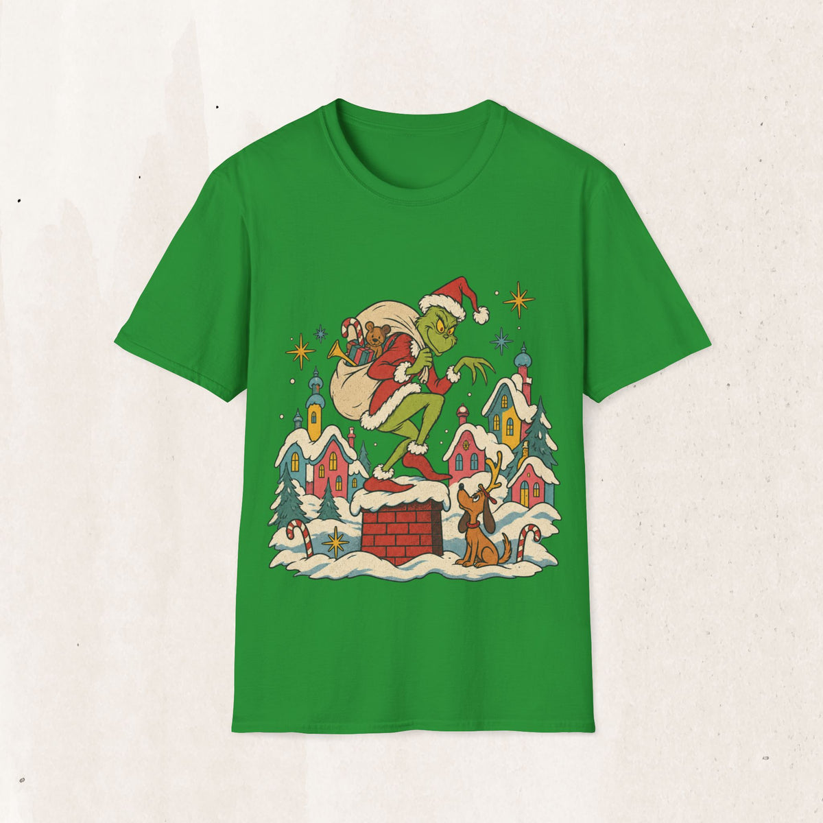 The Grinch Who Stole Christmas Graphic Tee