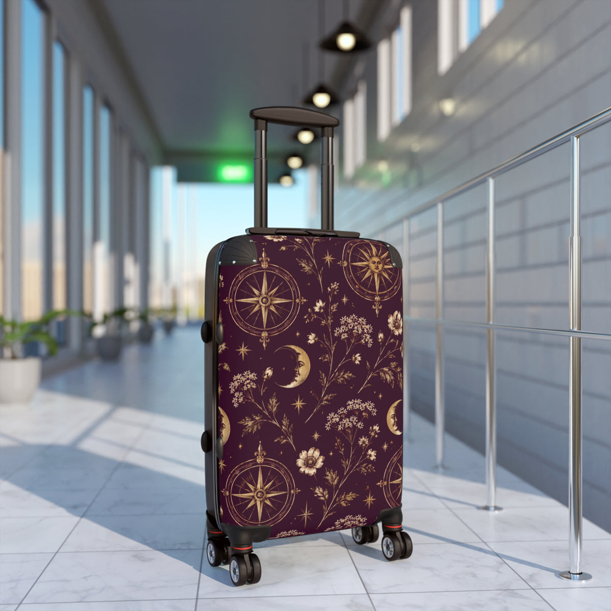 Celestial Compass Travel Luggage