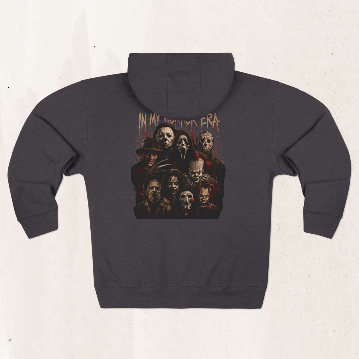 Horror Icons Zip-Up Hoodie