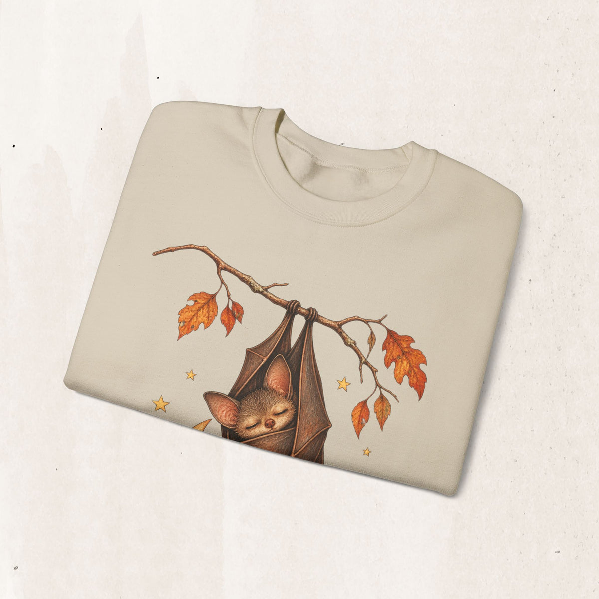 Autumn Bat Moon Crewneck Sweatshirt